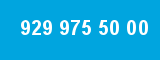 929 975 50 00 929 975 50 00